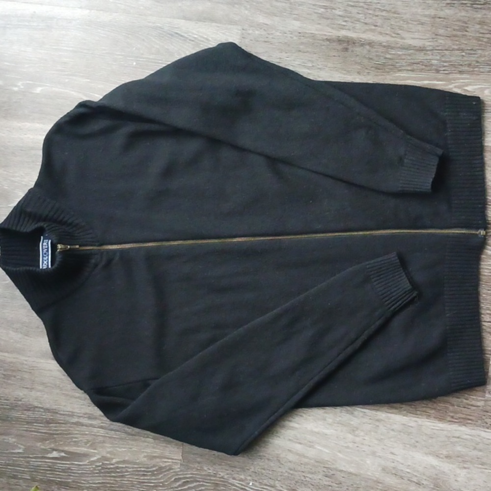 Woolovers full-zip wool/wool-blend cardigan/jacket